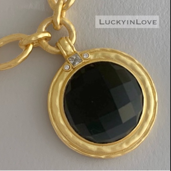 JULIE VOS • RARE Astor 2 in One Statement Pendant Necklace - Picture 1 of 12